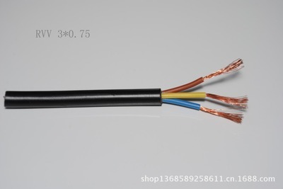 黑色擠壓RVV 3*0.75電纜 全面解析與應用指南
